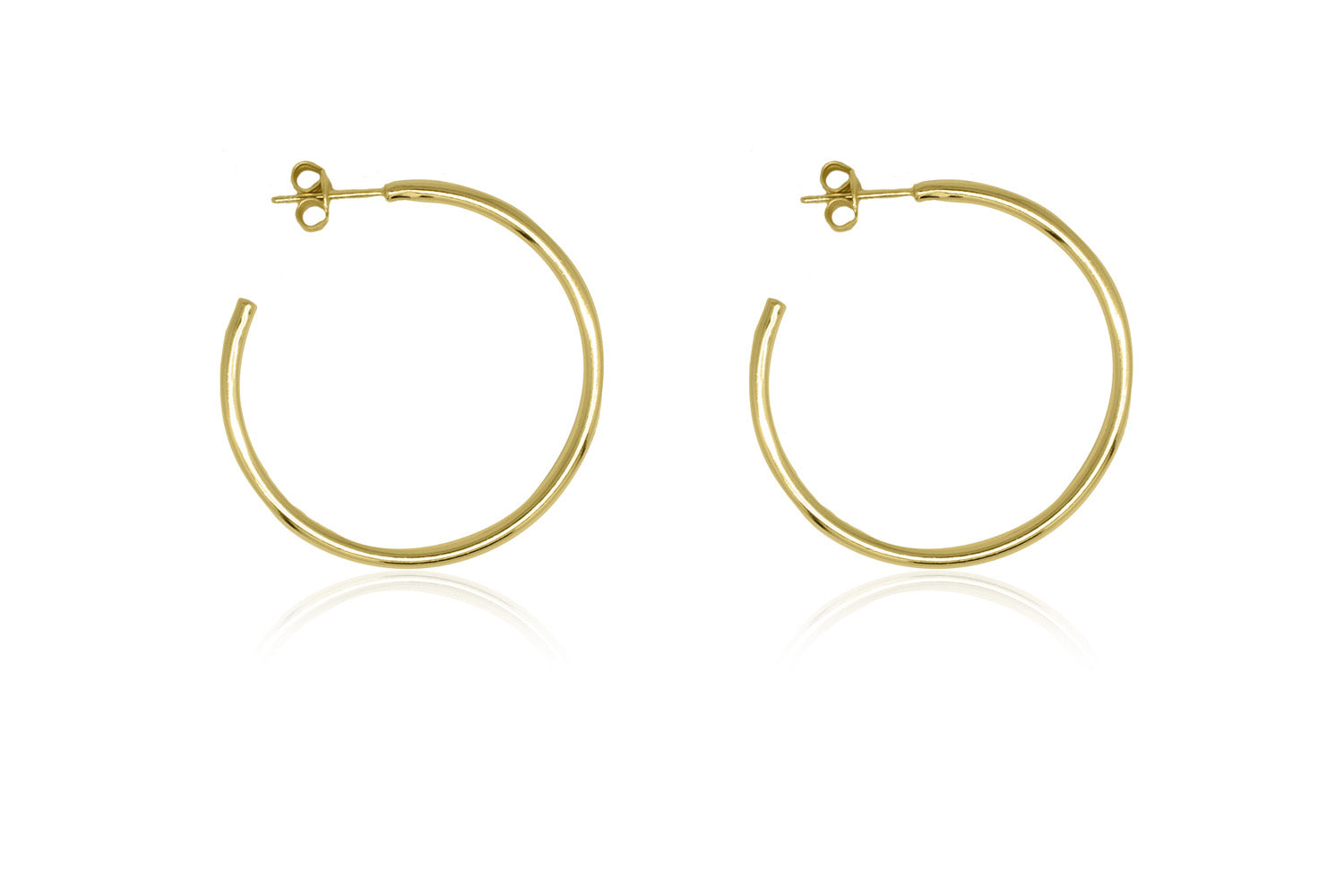 Vintage 9ct Gold Creole Boho Hoop Earrings – Moon Zest Jewelry