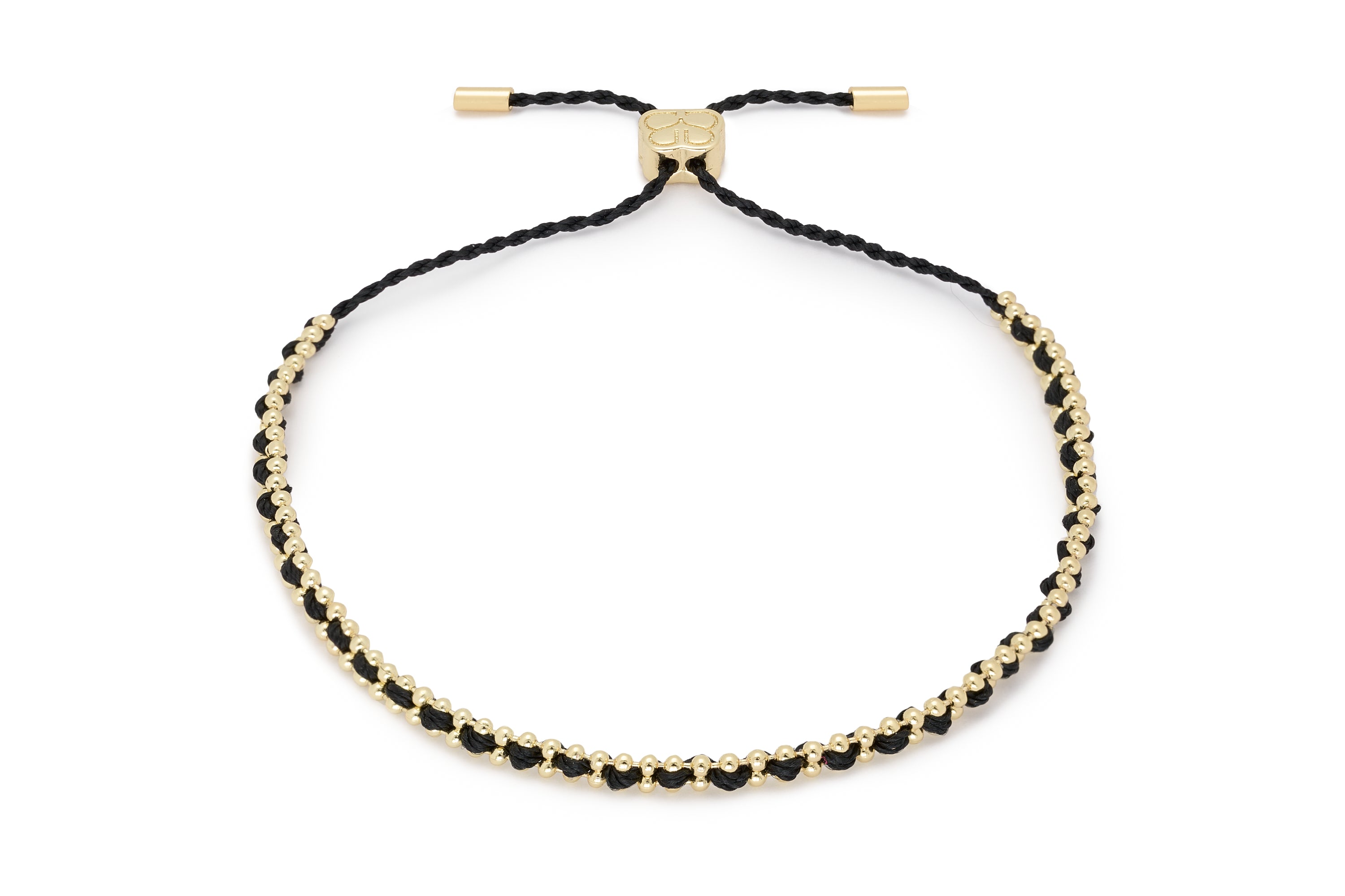 Braid Black & Gold Bracelet - Boho Betty