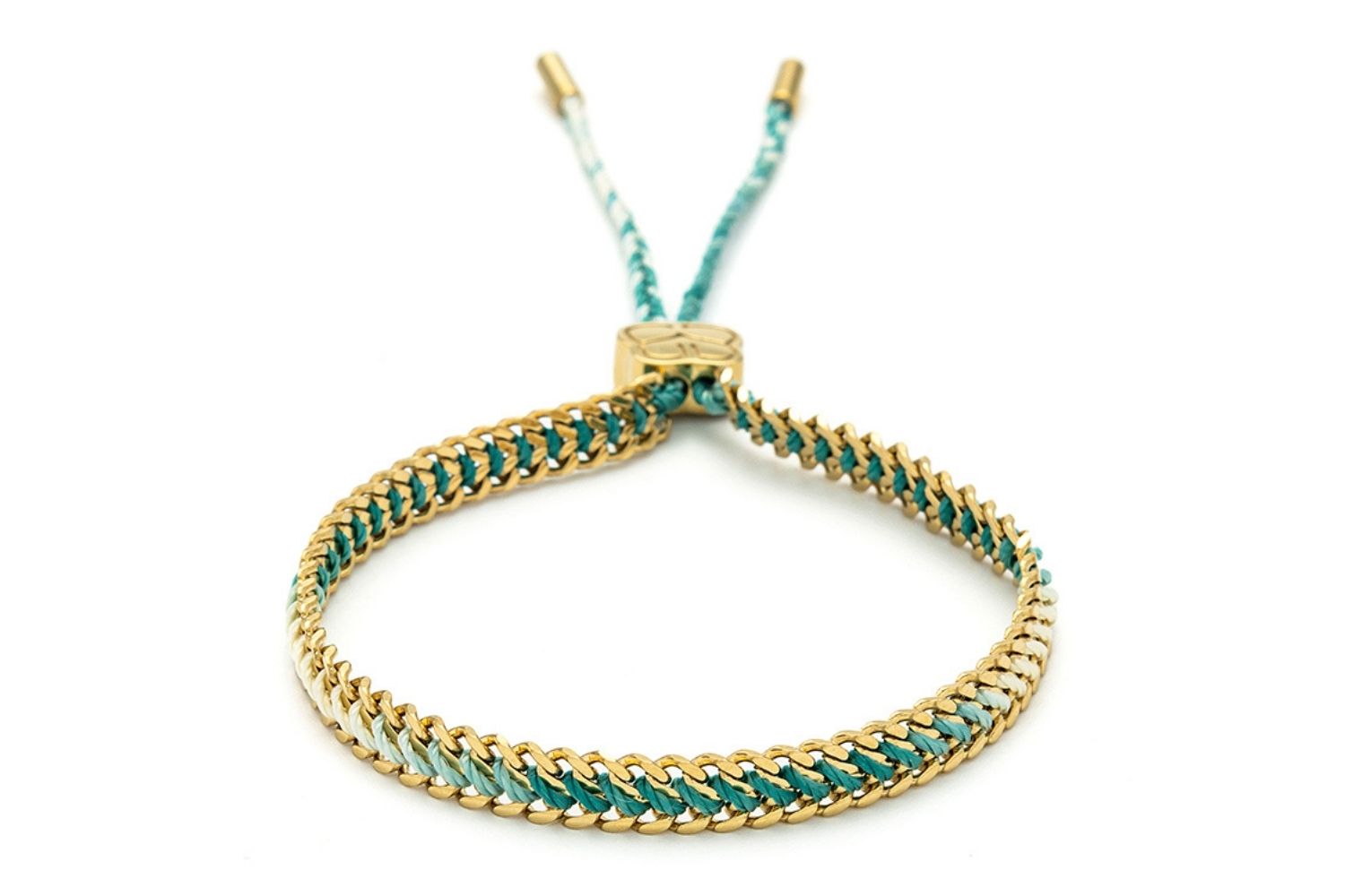 Our new turquoise woven dream bracelet the Athena, the perfect addition to your jewelry collection.