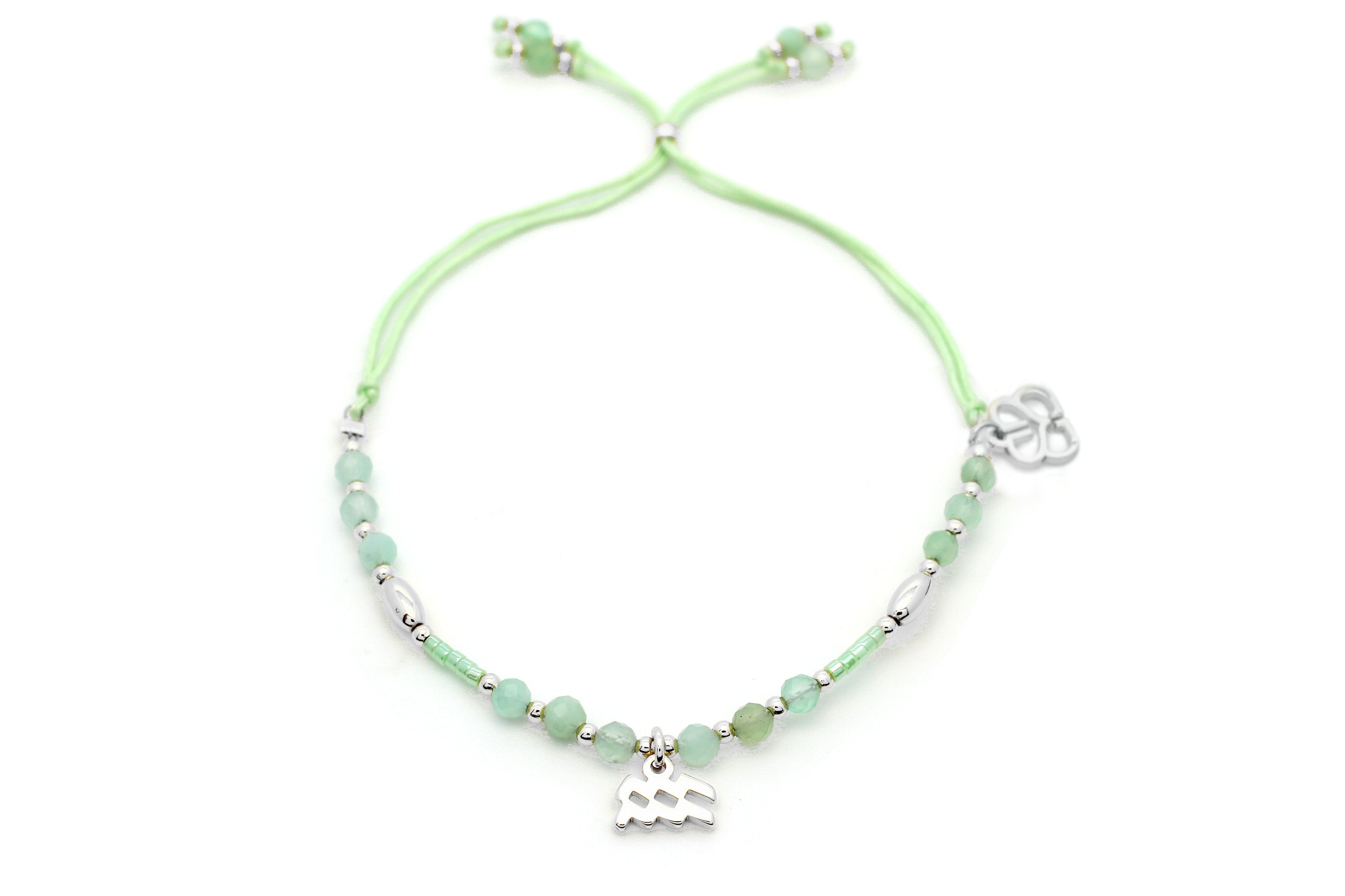 Aurora Tears Zodiac Aquarius Bracelet Sterling Silver for Women Girls
