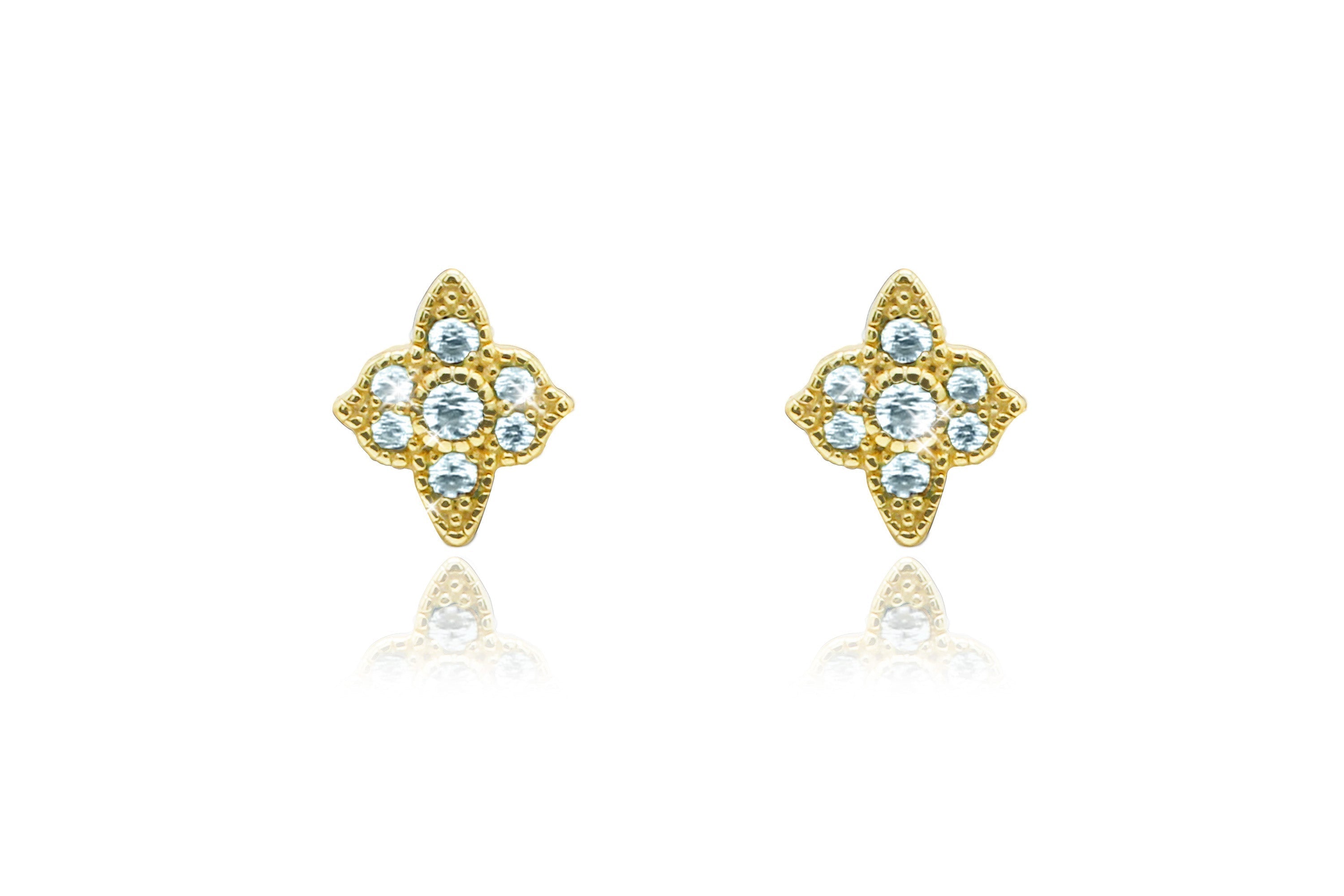 Buy Fancy Attract Drop Diamond Earrings |GRT Jewellers